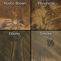 Color-Sample-Board-RusticBrown-Provincial-Ebony-SmokeGrey