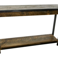 Rustic-Entryway-Table-With-Metal-Base-2