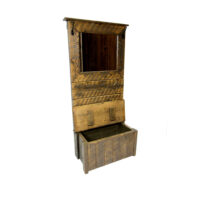 Rustic-Hall-Tree-Bench-With-Mirror-2