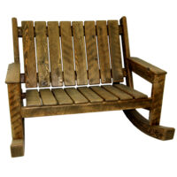 Rustic-Rocking-Adirondack-Loveseat-1