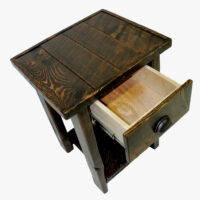 Rustic-Wood-1-Drawer-Nightstand-4
