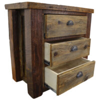 Rustic-Wood-Lodge-3-Drawer-Nightstand-4