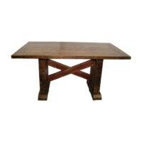 Reclaimed-Cross-Brace-Trestle-Table-1