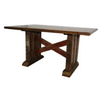 Reclaimed-Cross-Brace-Trestle-Table-3