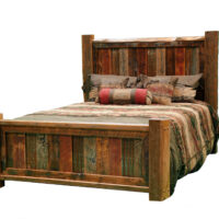 reclaimed-wood-post-bed-1