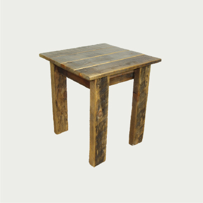 img-simple-reclaimed-barnwood-end-table-100 Simple Reclaimed Barnwood End Table